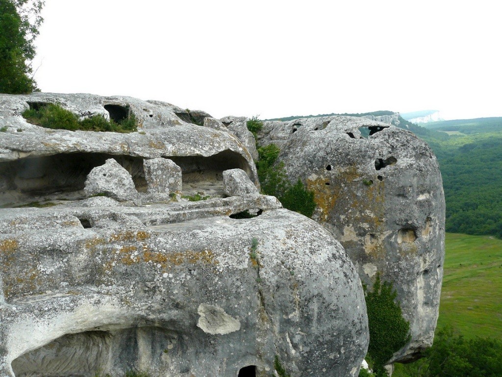 Crimea, Крым, пещерный город, Бахчисарай
